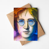 John Lennon Greeting card
